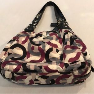 Coach multicolor shoulder bag